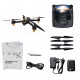 Квадрокоптер Hubsan H501S FPV c GPS монитор 4.3 черный